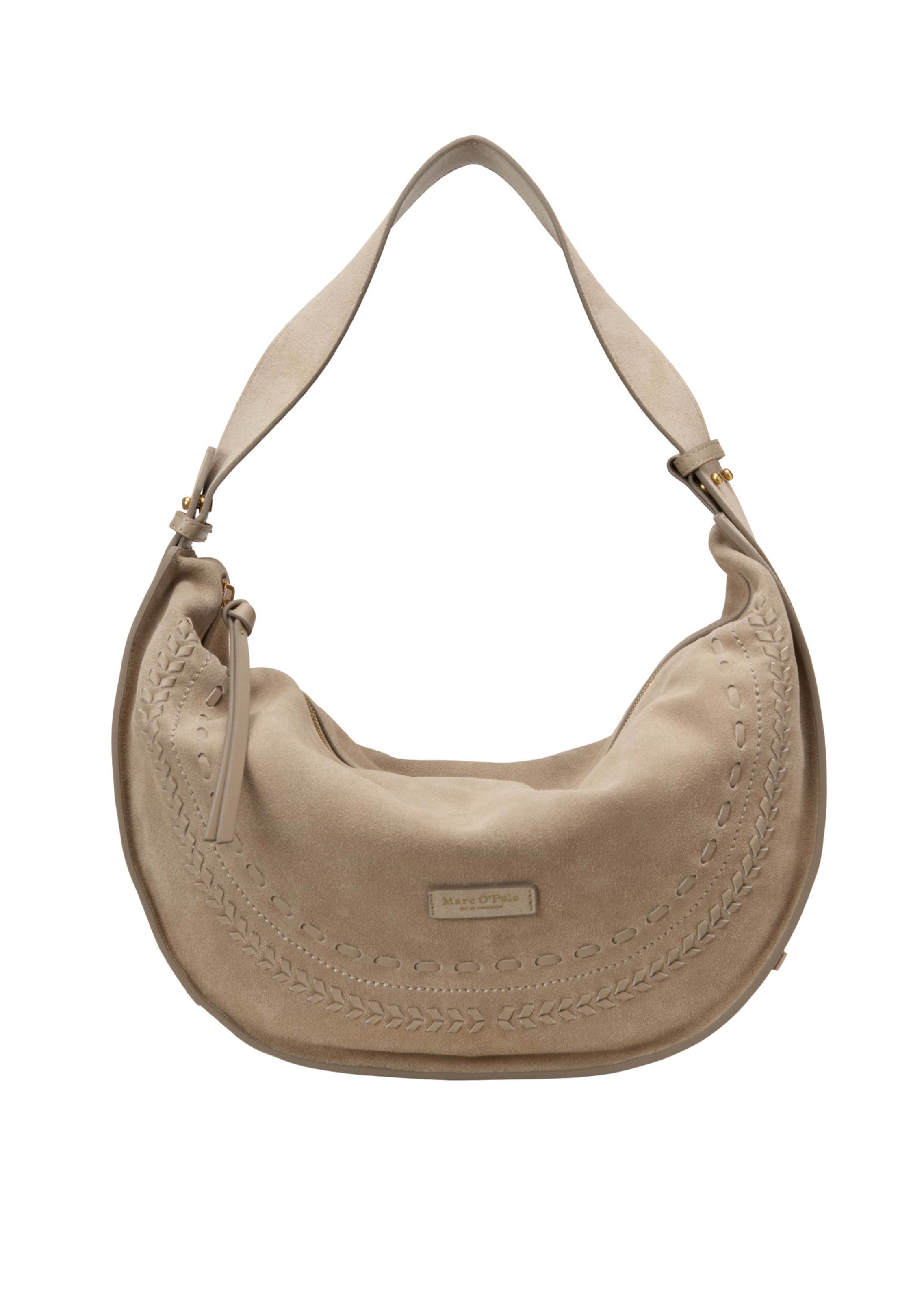 Marc O'Polo Schultertasche in Beige: Vorderseite