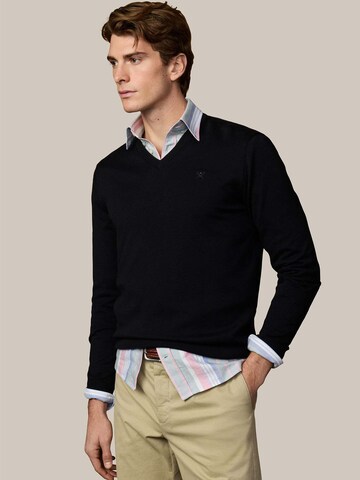 Hackett London Trui in Zwart