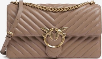Borsa a spalla '100941 A0GK' di PINKO in beige: frontale