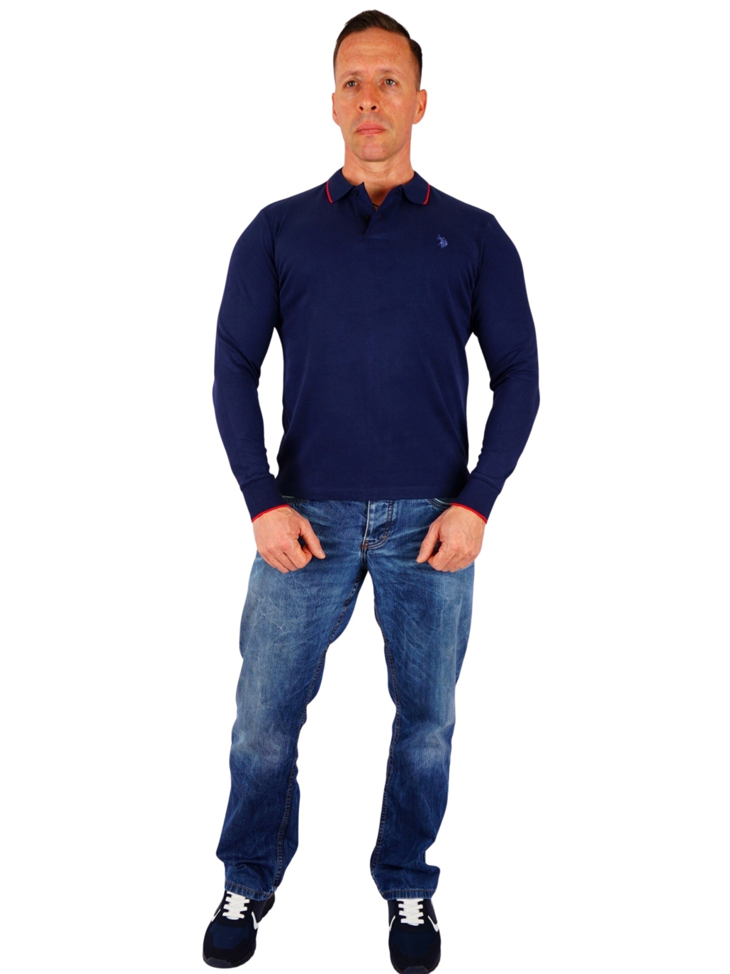 U.S. POLO ASSN. Bluser & t-shirts i blå: forside