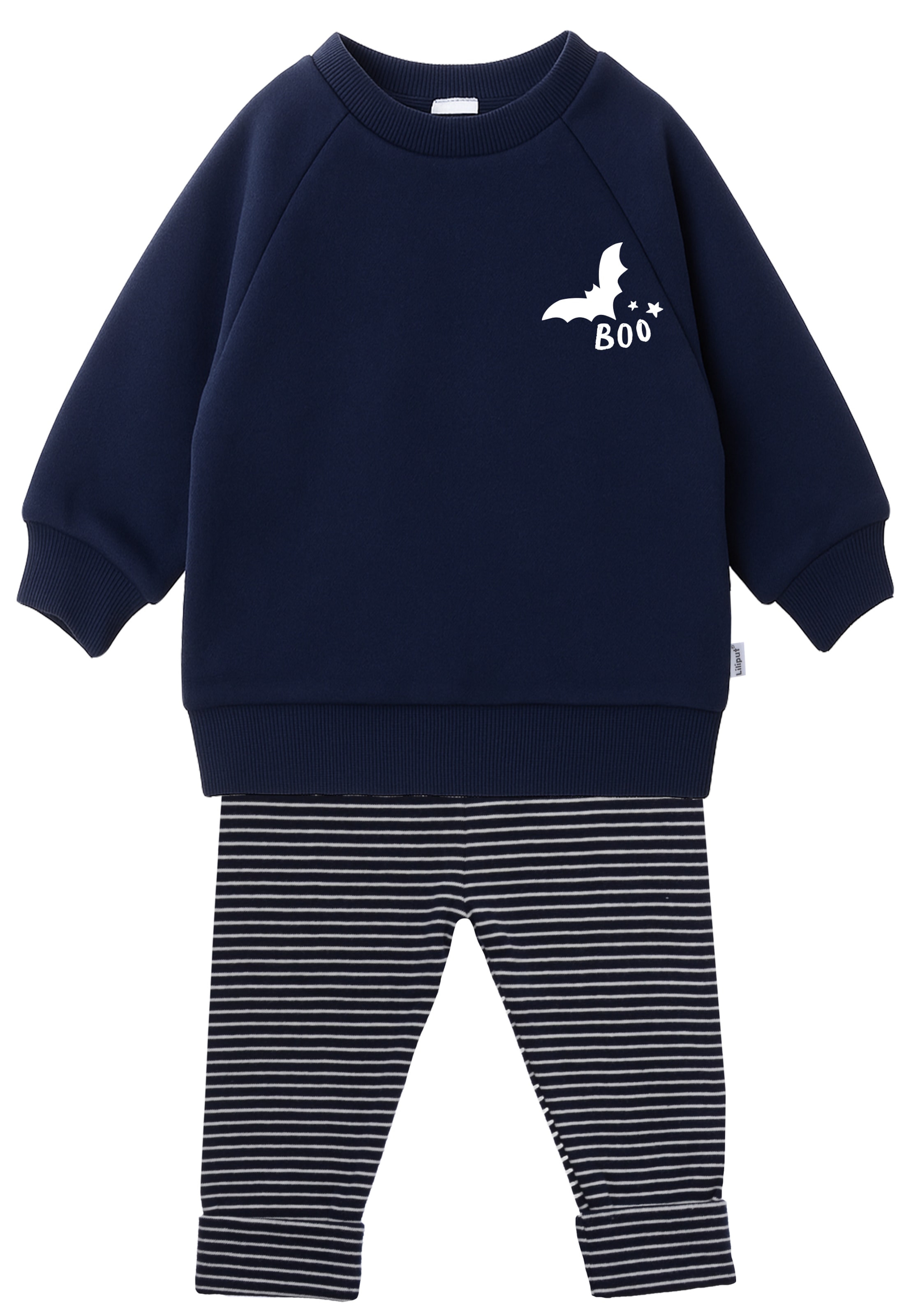 LILIPUT Set 'Fledermaus Boo' in Blue: front