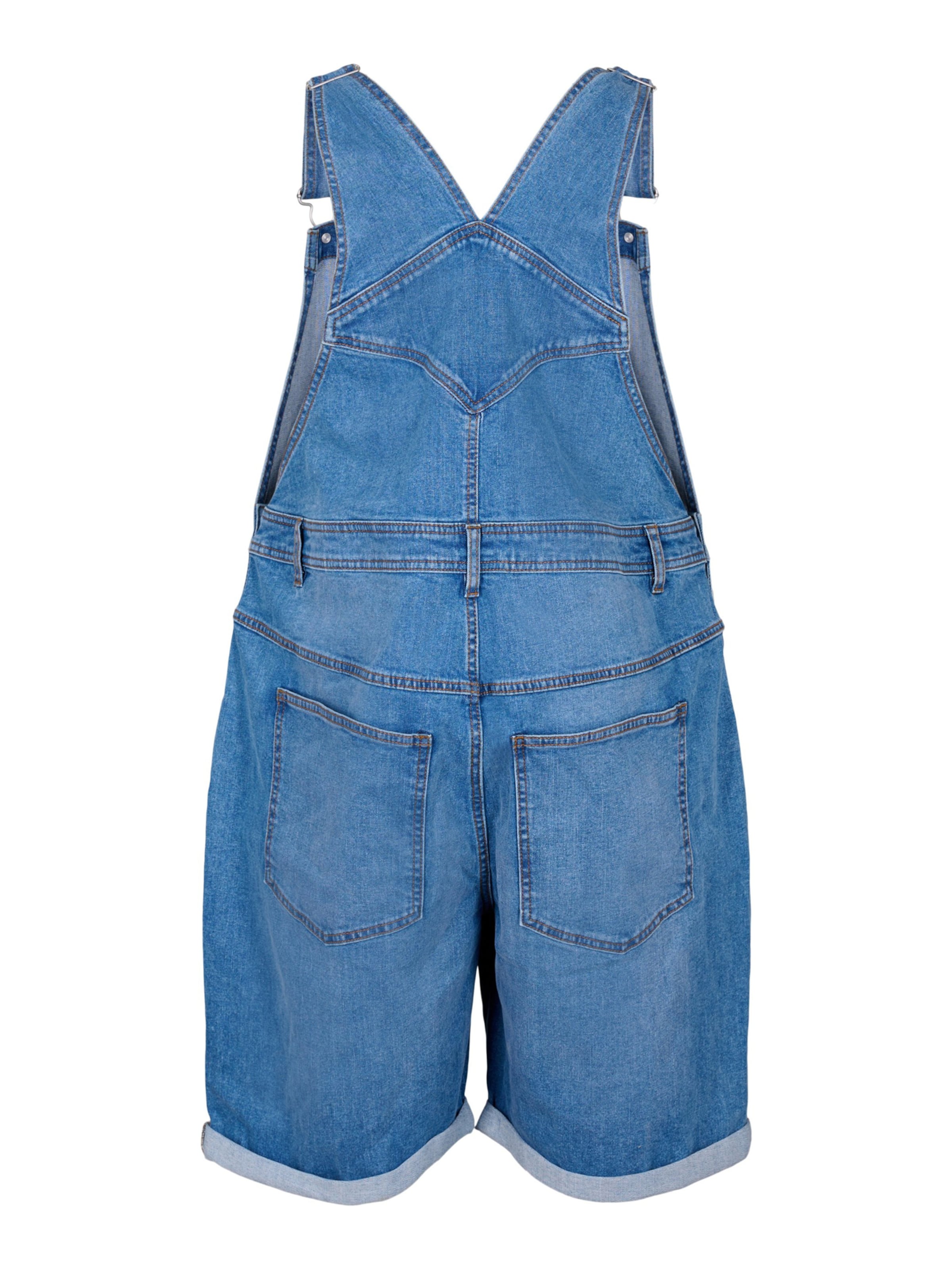 zils Zizzi Standarta Džinsa kombinezons 'Jevlia'