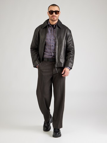 Coupe slim Chemise Michael Kors en rouge