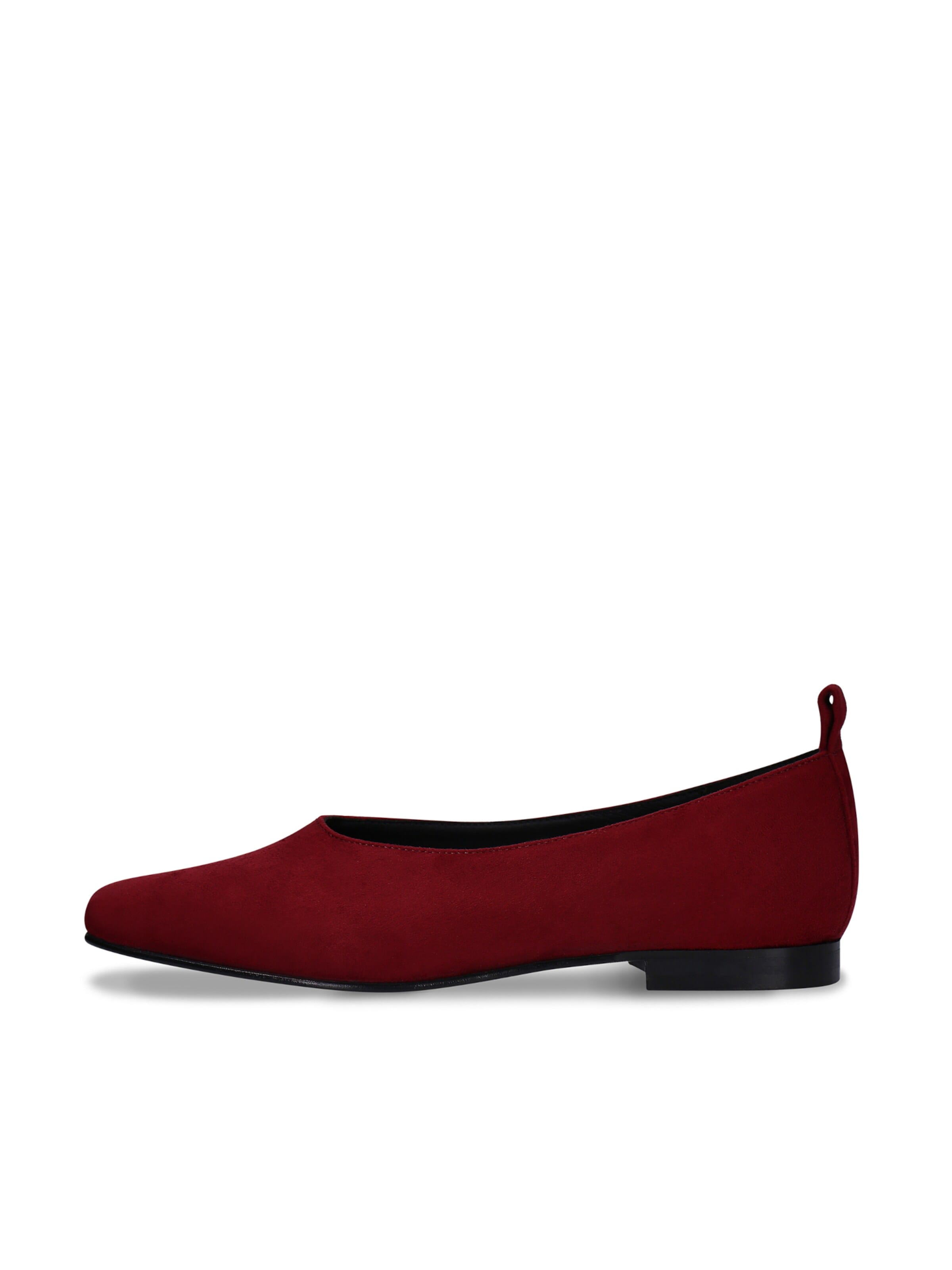 nae Vegan Shoes Baleriny 'Melita' w kolorze czerwony: przód