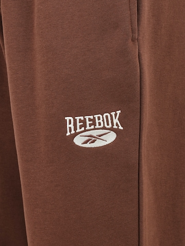 Reebok Обычный Спортивные штаны в Коричневый