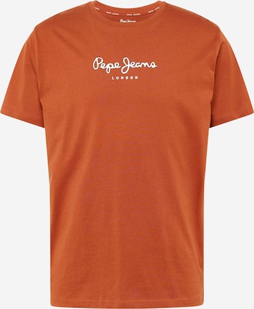 Maglietta 'EDWARD' di Pepe Jeans in marrone: frontale