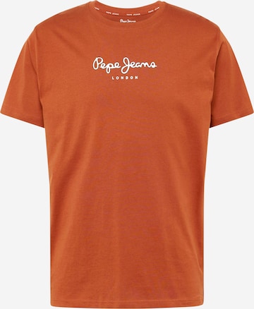 Pepe Jeans Shirt 'EDWARD' in Brown: front