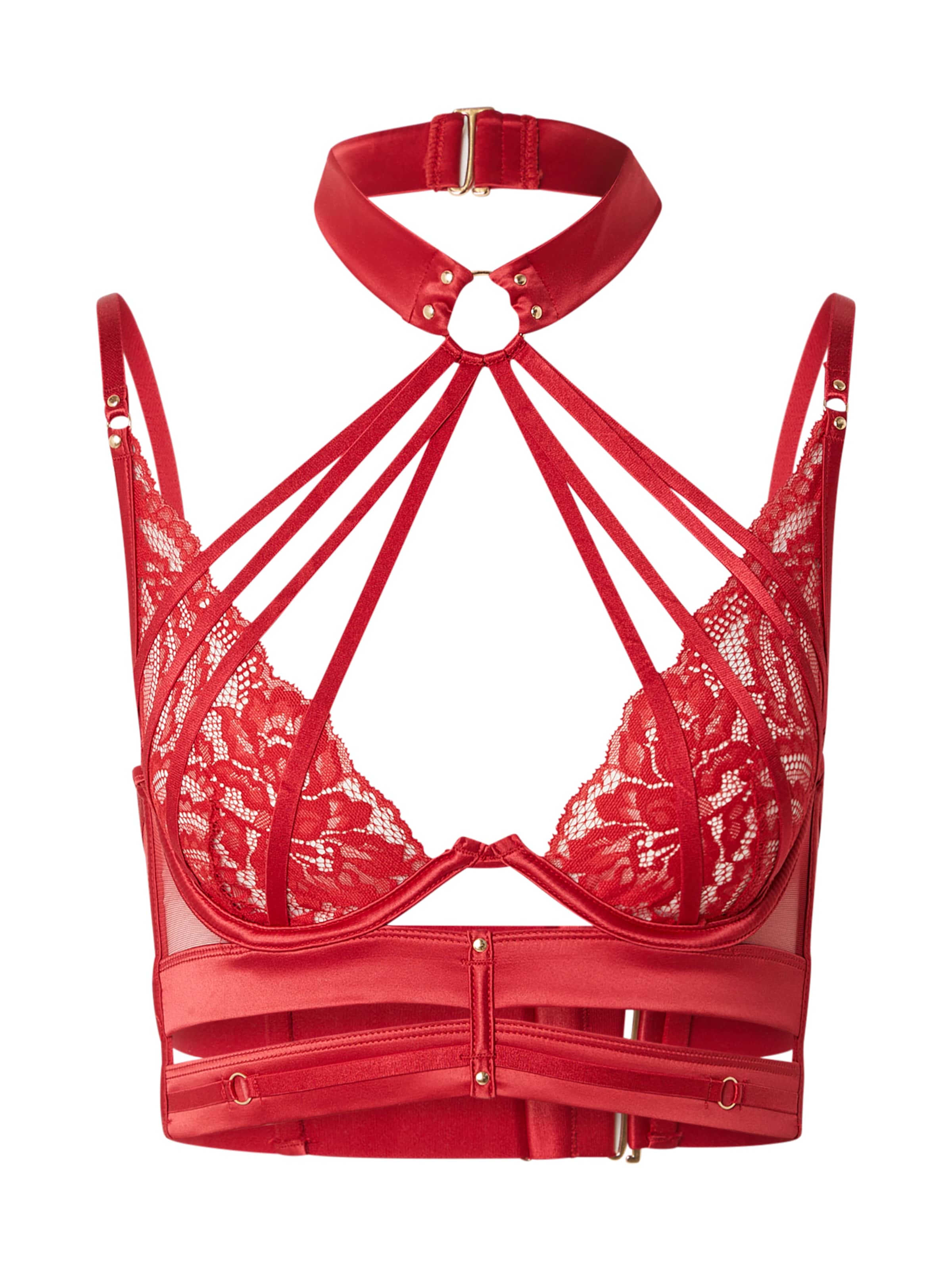 Hunkemöller Бюстгальтер 'Emmeline Up' в Красный, Обзор товара