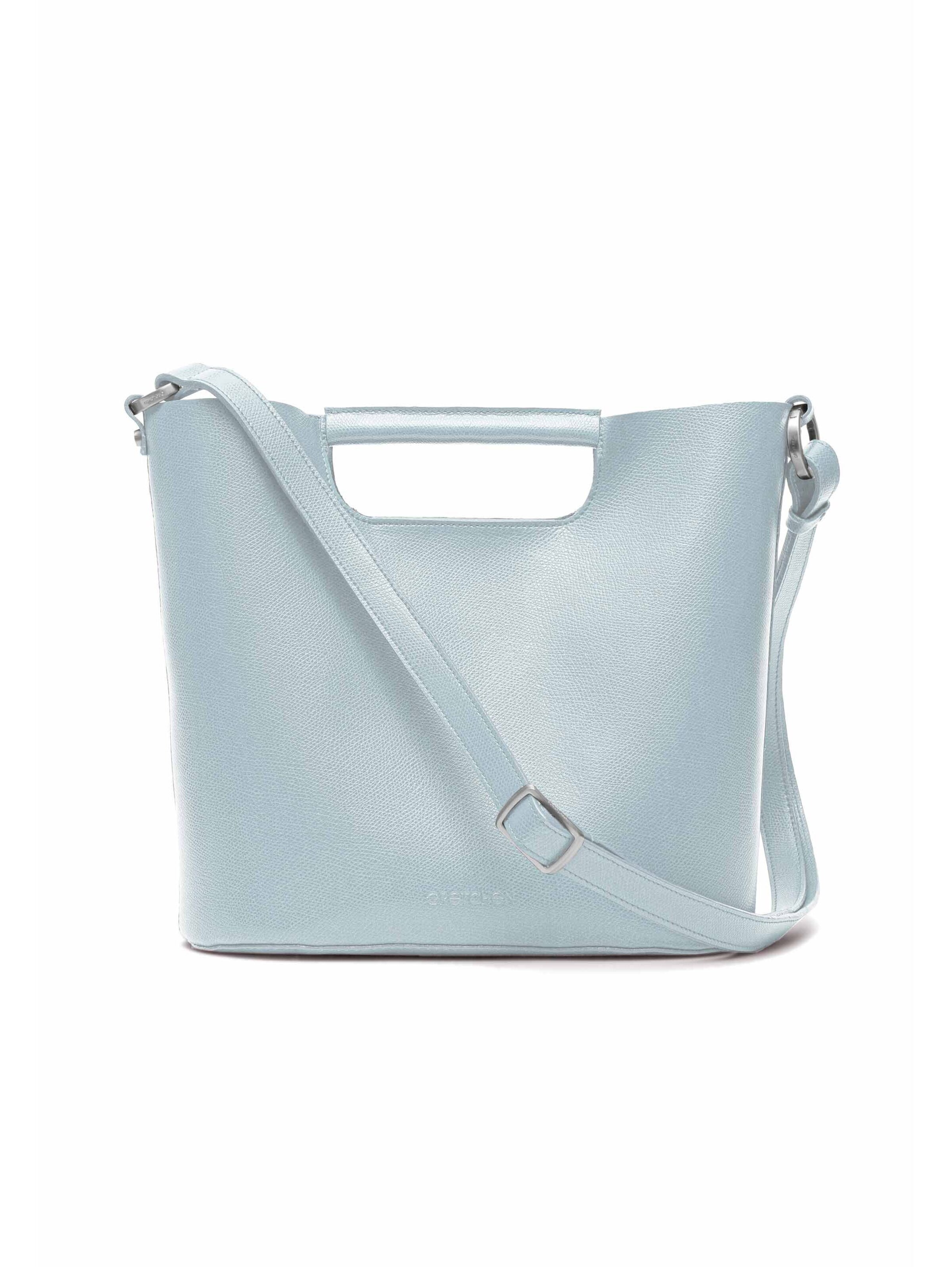 Gretchen Shoulder Bag 'Crocus' in Blue: front