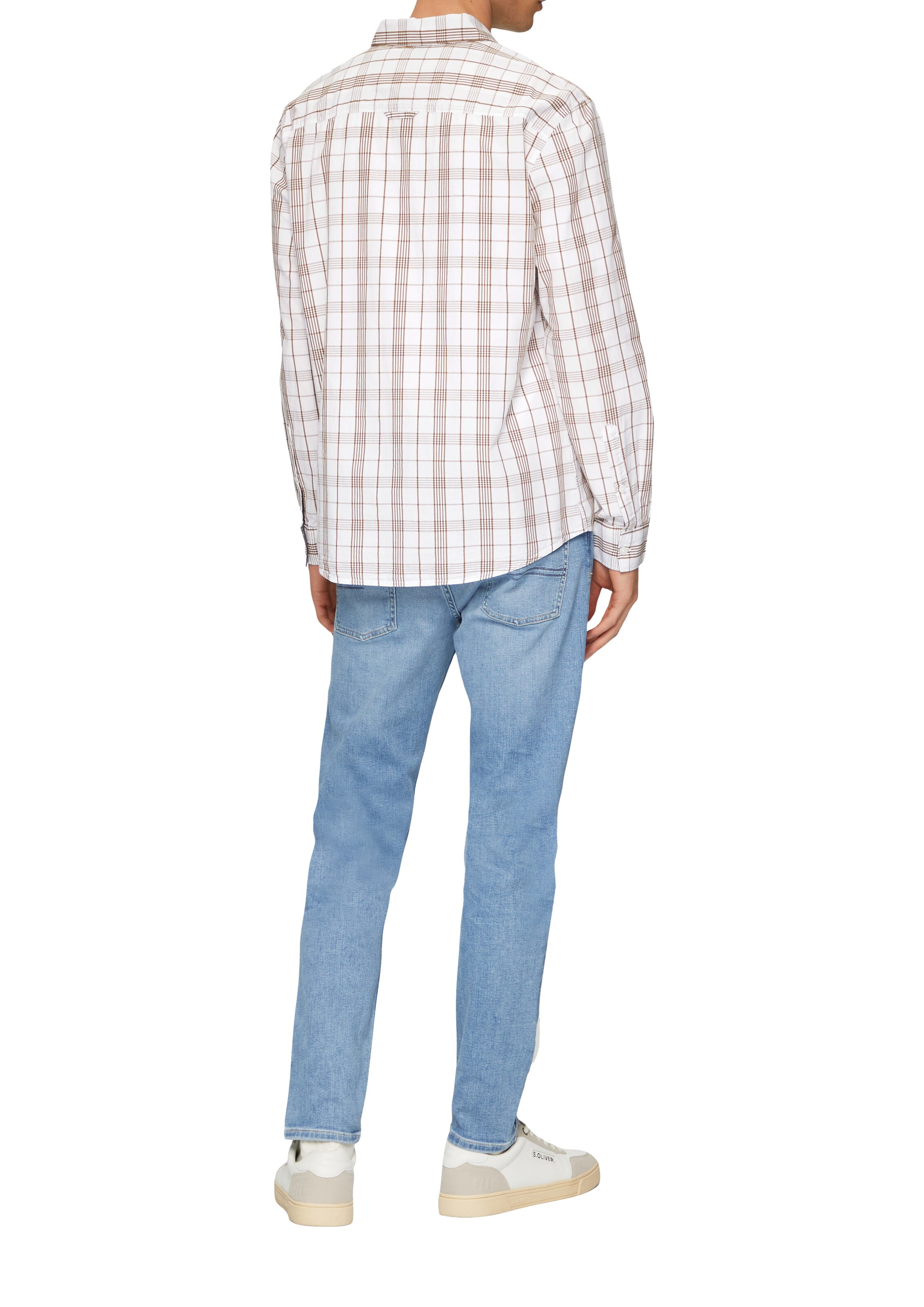 s.Oliver Regular fit Overhemd in Wit