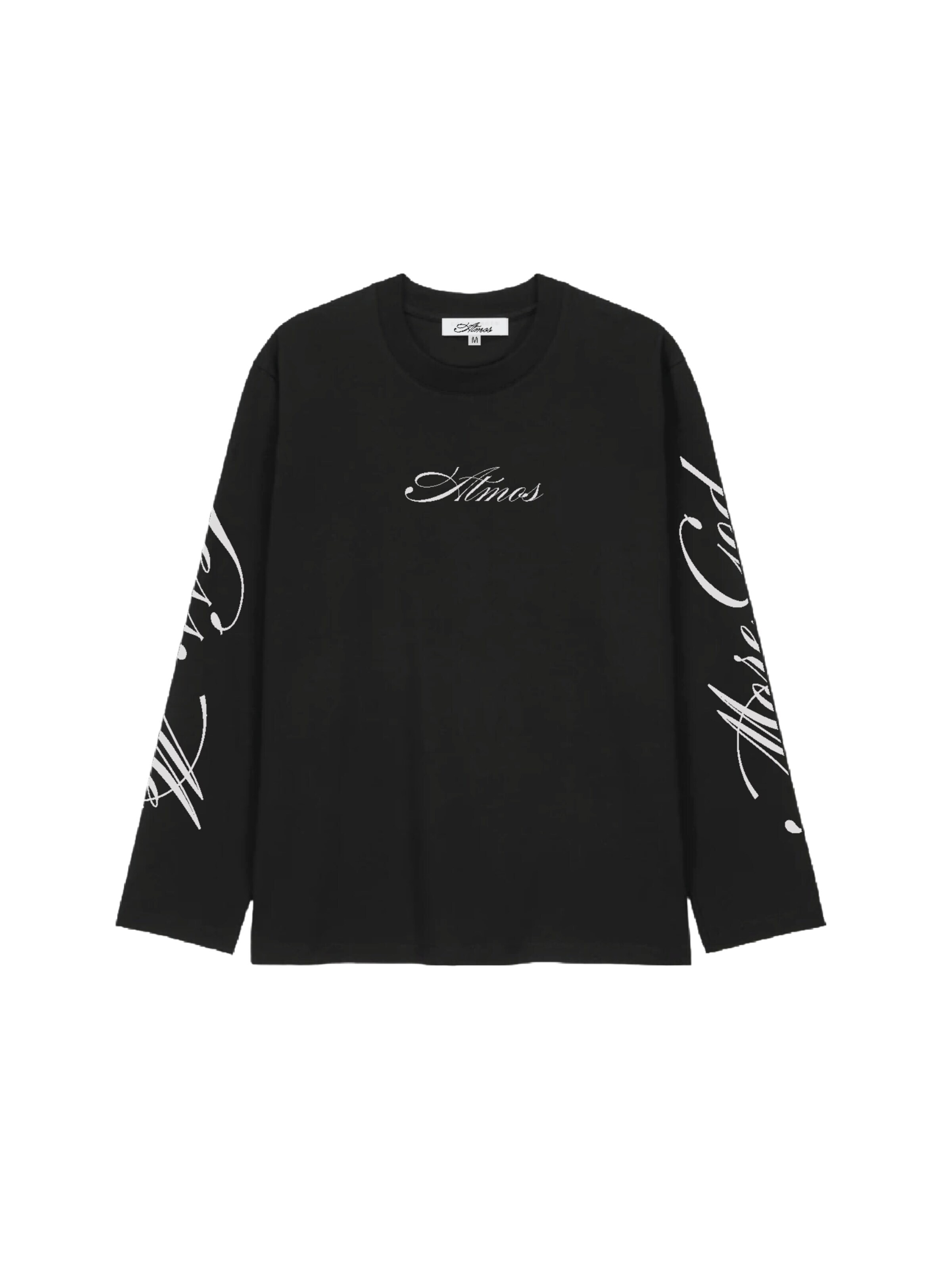ATMOS Shirt 'Longsleeve 'More God Less Me''‌‌ in Schwarz