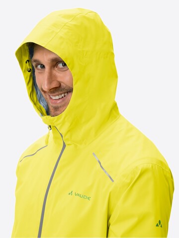 VAUDE Outdoorjacke 'Yaras' in Gelb