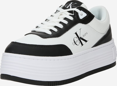 Sneaker low Calvin Klein Jeans pe negru / alb, Vizualizare produs
