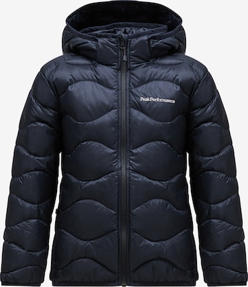 PEAK PERFORMANCE Winterjas in Zwart: voorkant