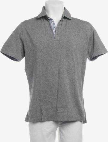 Brunello Cucinelli Poloshirt M-L in Grau: predná strana