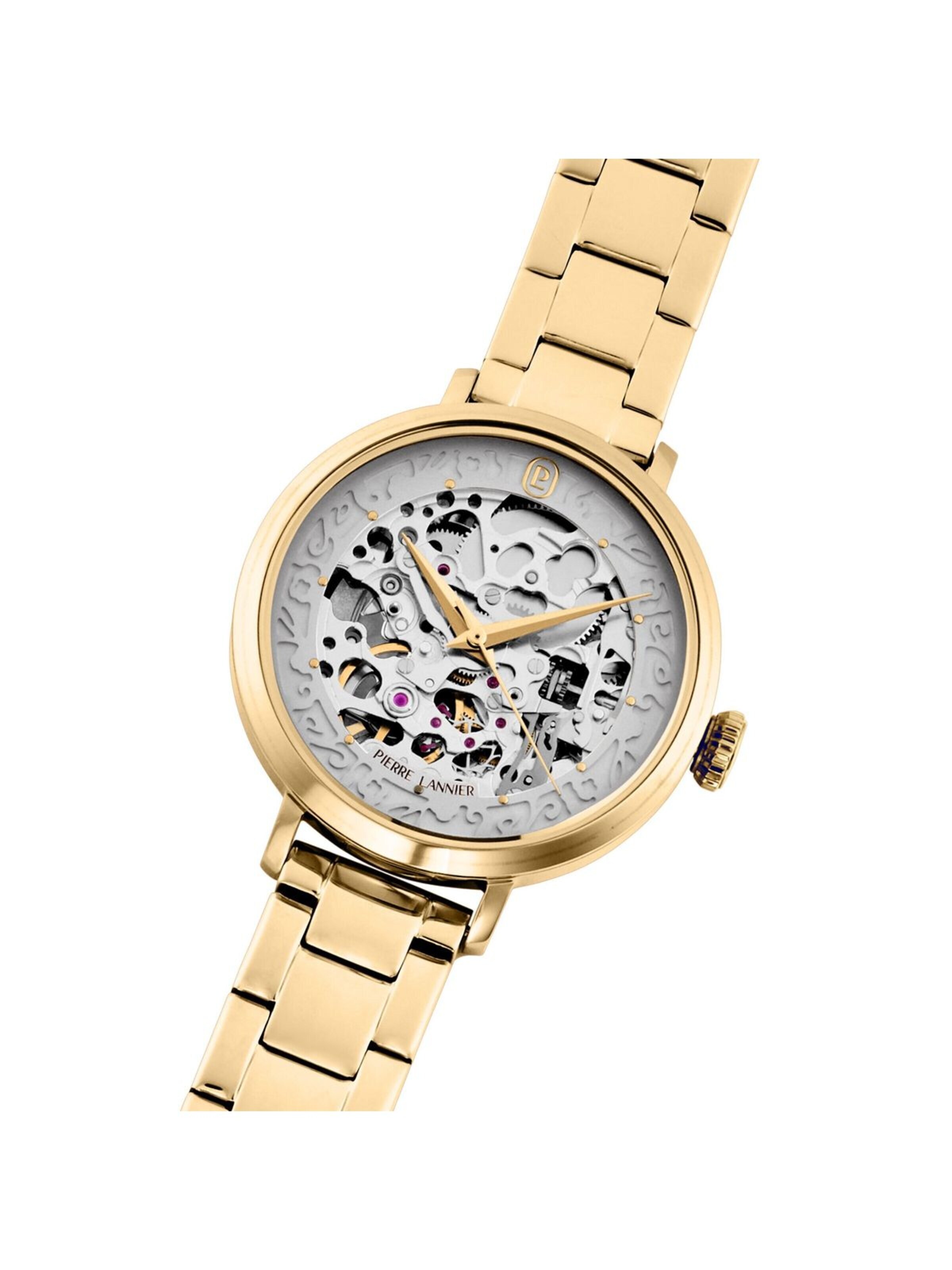 Montre à affichage analogique Pierre Lannier en argent