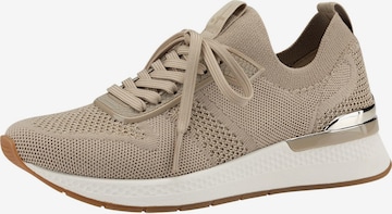 TAMARIS Sneaker in Beige: predná strana