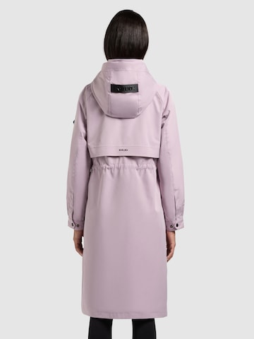 khujo - Sobretudo meia-estação 'Pinax2 ' em roxo