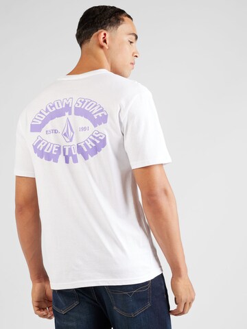 Volcom T-Shirt 'TRUE MECHA' in Weiß