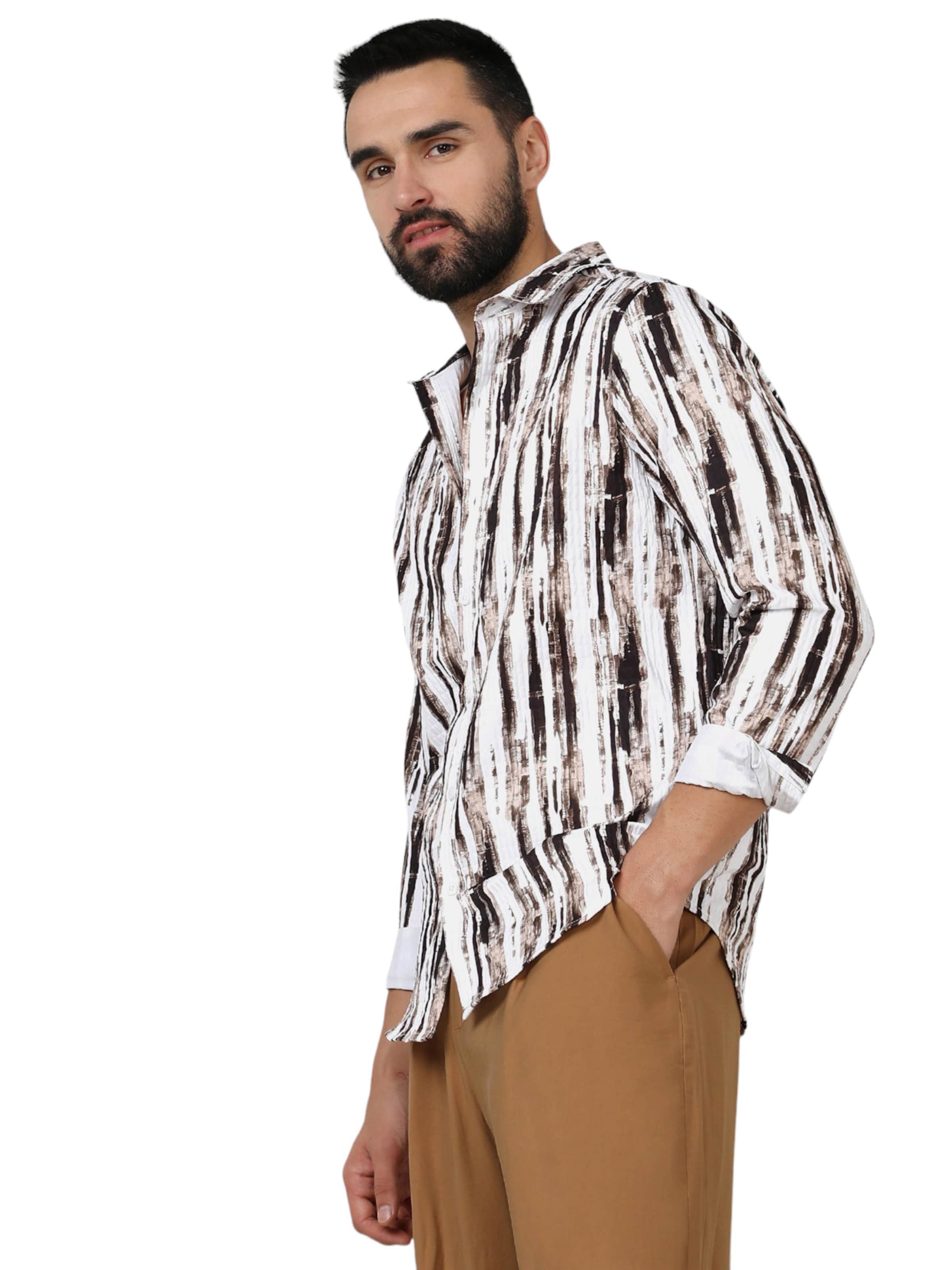 Campus Sutra - Ajuste regular Camisa ' Tyson ' en Mezcla de colores