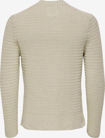 Only & Sons Pullover 'HENRY' in Grau