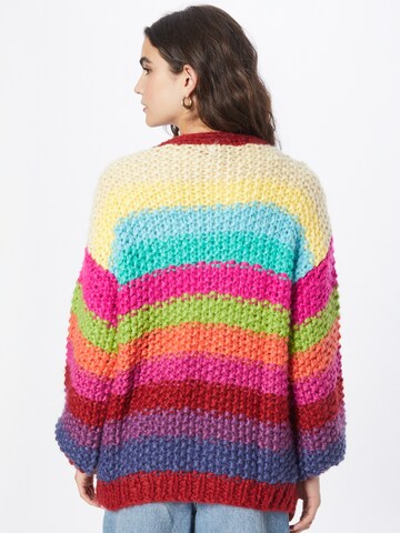 FRNCH PARIS Knit Cardigan 'Lobelia' in Mixed colors