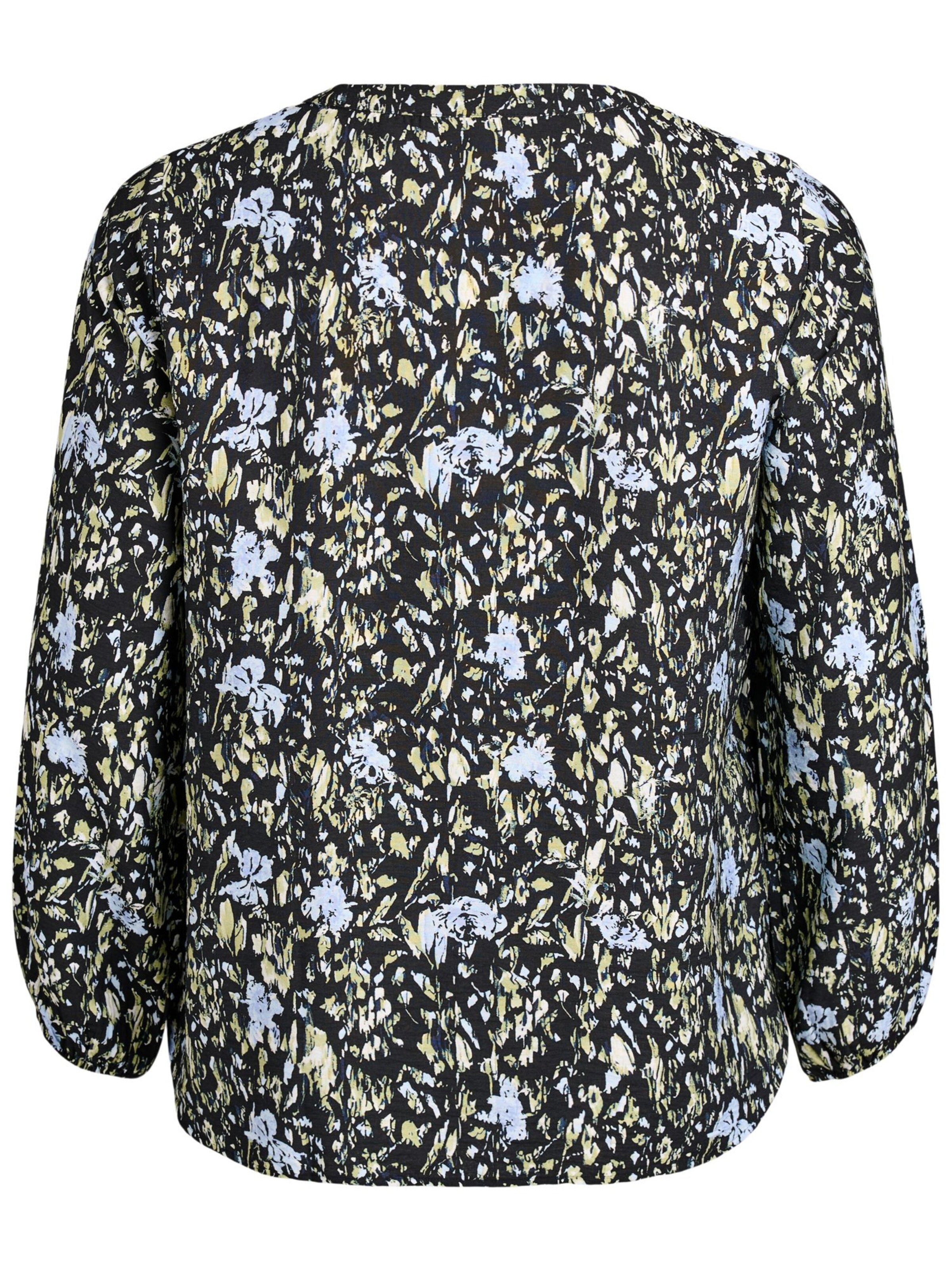 Zizzi Blusen 'Caava' in Schwarz