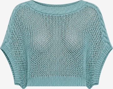 Süel knitwear - Top de punto 'Birthday' en verde: frente