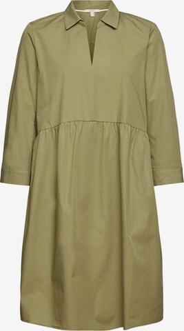 Robe-chemise ESPRIT en vert : devant