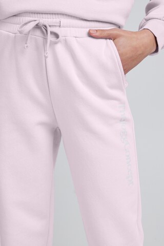 Tapered Pantaloni di The Jogg Concept in lilla