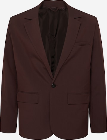 Coupe regular Veste de costume 'Olle' WEEKDAY en marron : devant