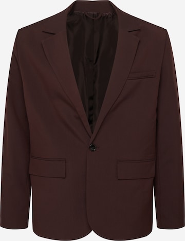 WEEKDAY Business blazer 'Olle' in Brown: front