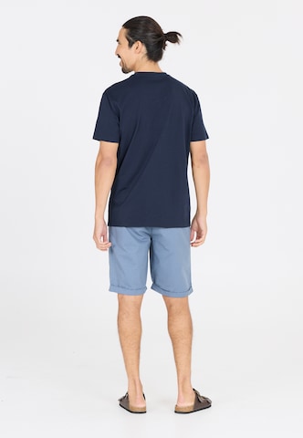 Cruz T-Shirt 'Blueville' in Blau