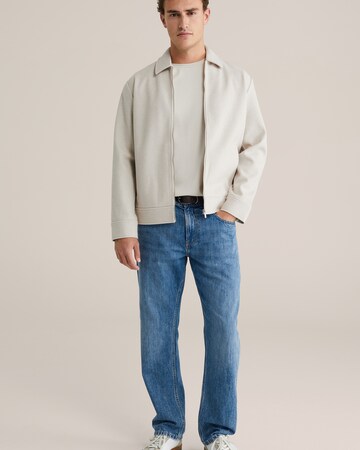 WE Fashion Демисезонная куртка в Серый