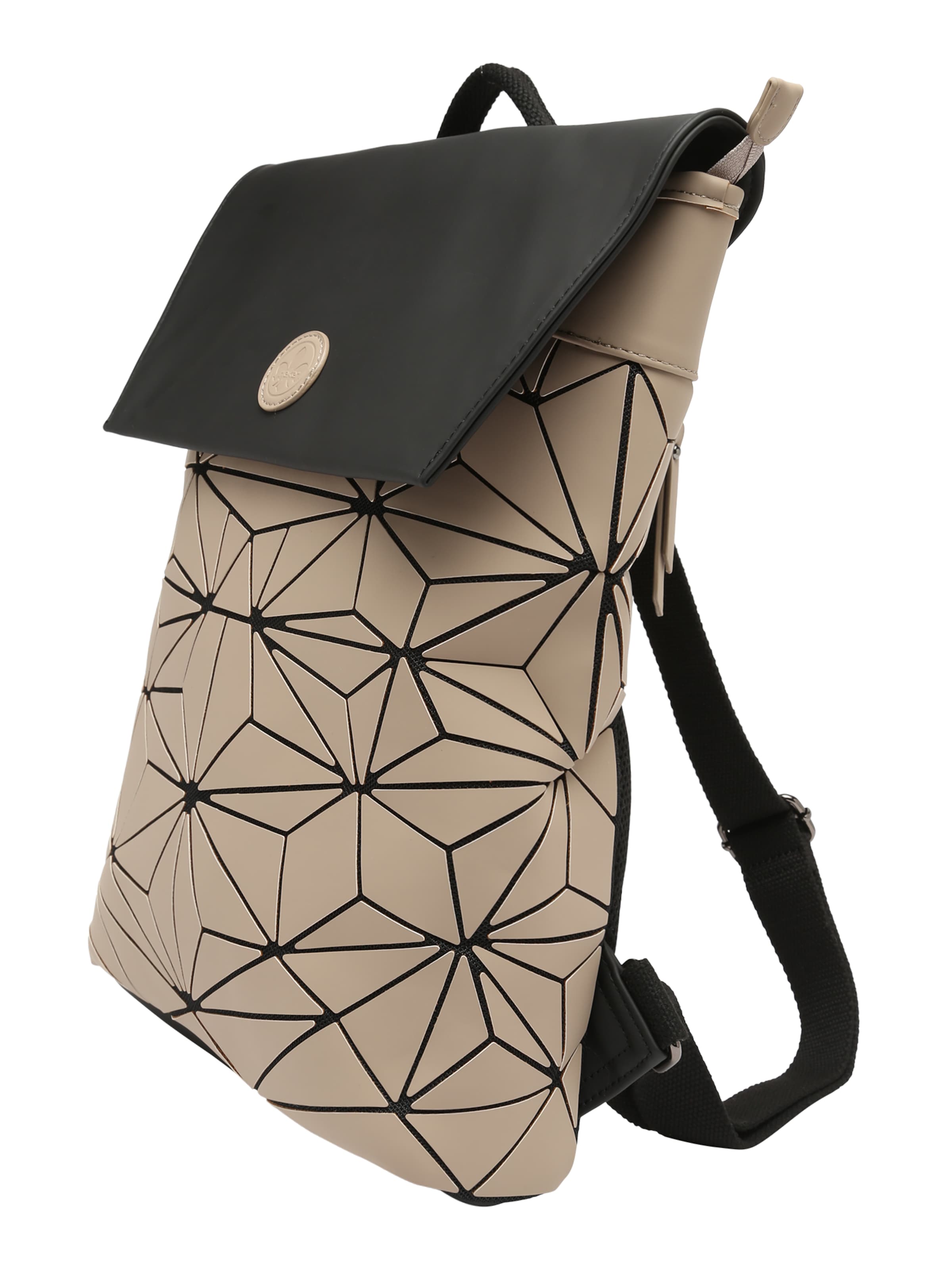 Rieker Backpack in Beige: front