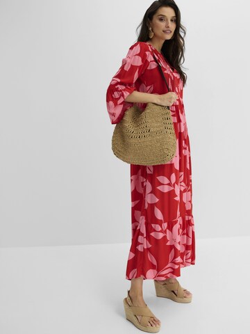 bonprix Zomerjurk in Rood