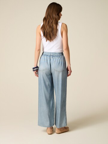Baggy Pantalon oltre en bleu