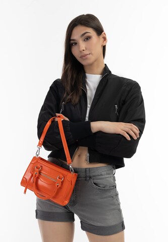 myMo ROCKS - Bolso de hombro en naranja: frente