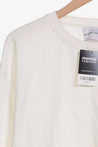 Garment Project Sweatshirt & Zip-Up Hoodie in M in White