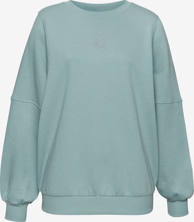 BUFFALO Sweater majica u menta / srebro, Pregled proizvoda