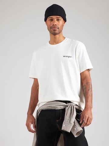 WRANGLER Футболка в Белый: сзади