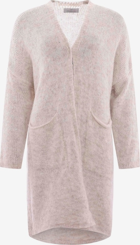 Zwillingsherz Cardigan 'Love and Peace' i pink: forside