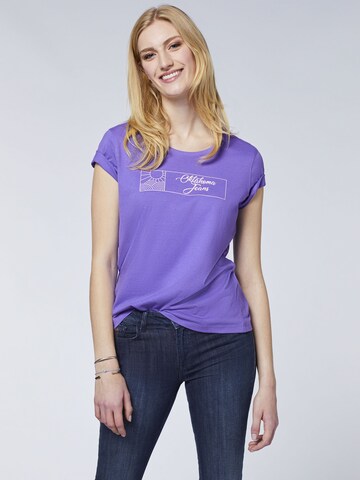 Oklahoma Jeans Shirt in Purple: front