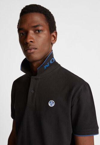 North Sails Poloshirt in Schwarz