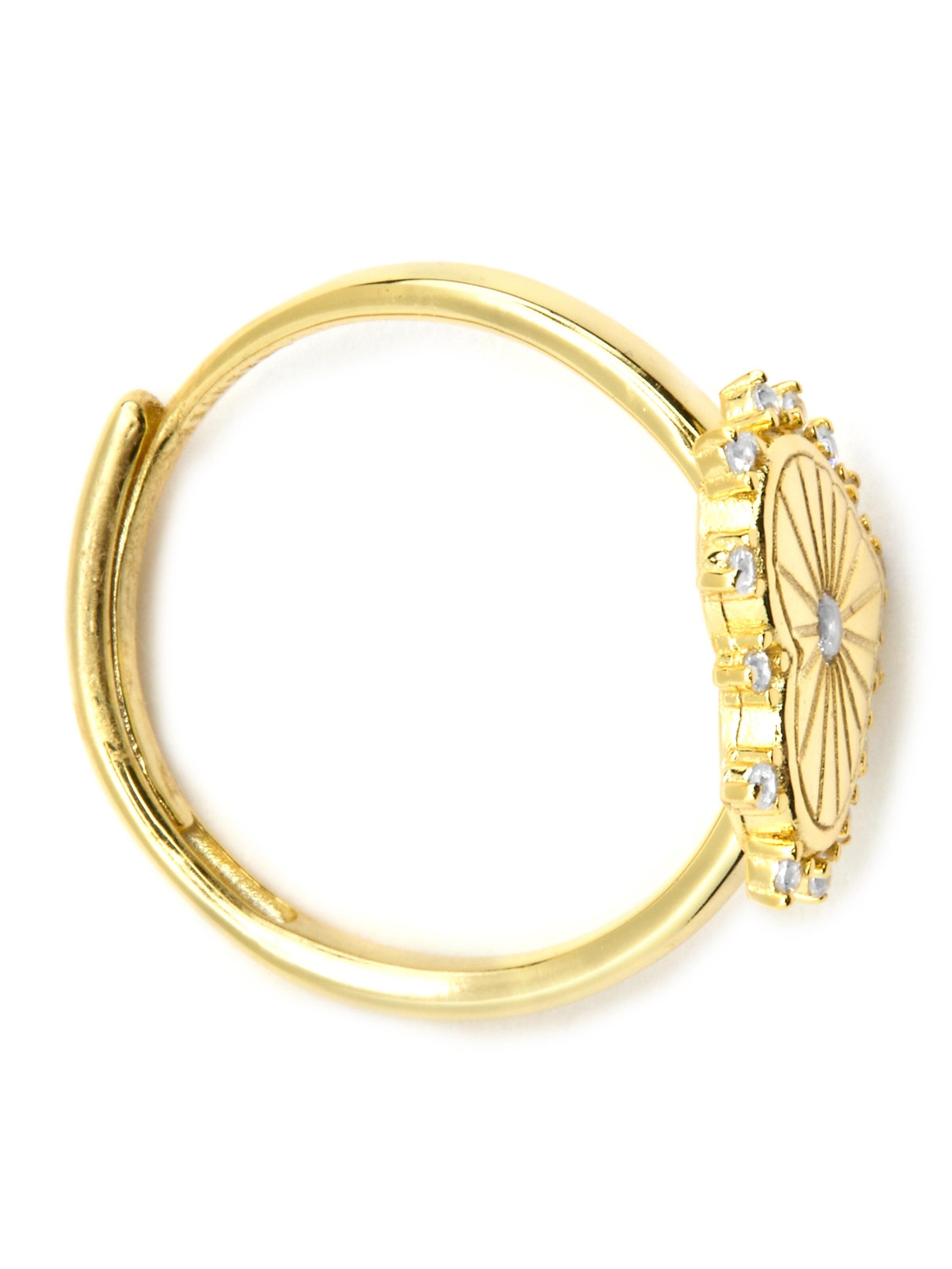 Luxenter Ring 'NIMED' i gul