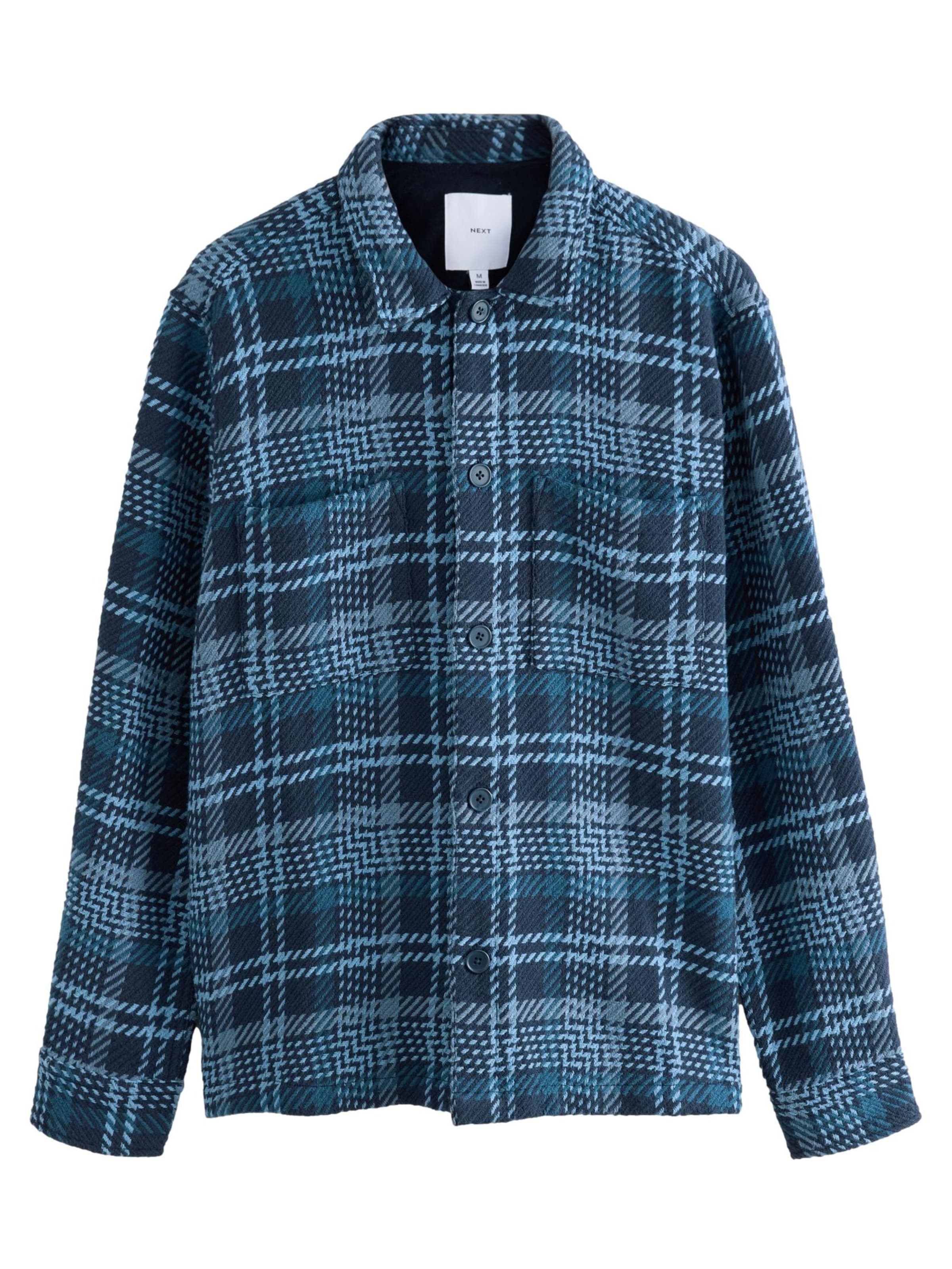 Next Πουκάμισο σε ναυτικό μπλε / γαλάζιο, Άποψη προϊόντος