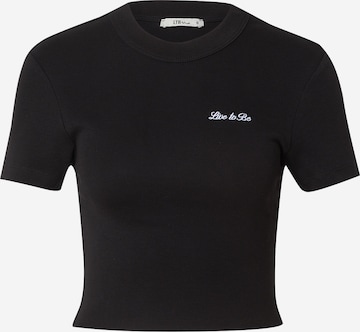 LTB T-Shirt 'NEFEHE' in Schwarz: Vorderseite
