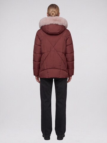 Veste d’hiver 'SNOW 316' BLONDE No. 8 en rouge