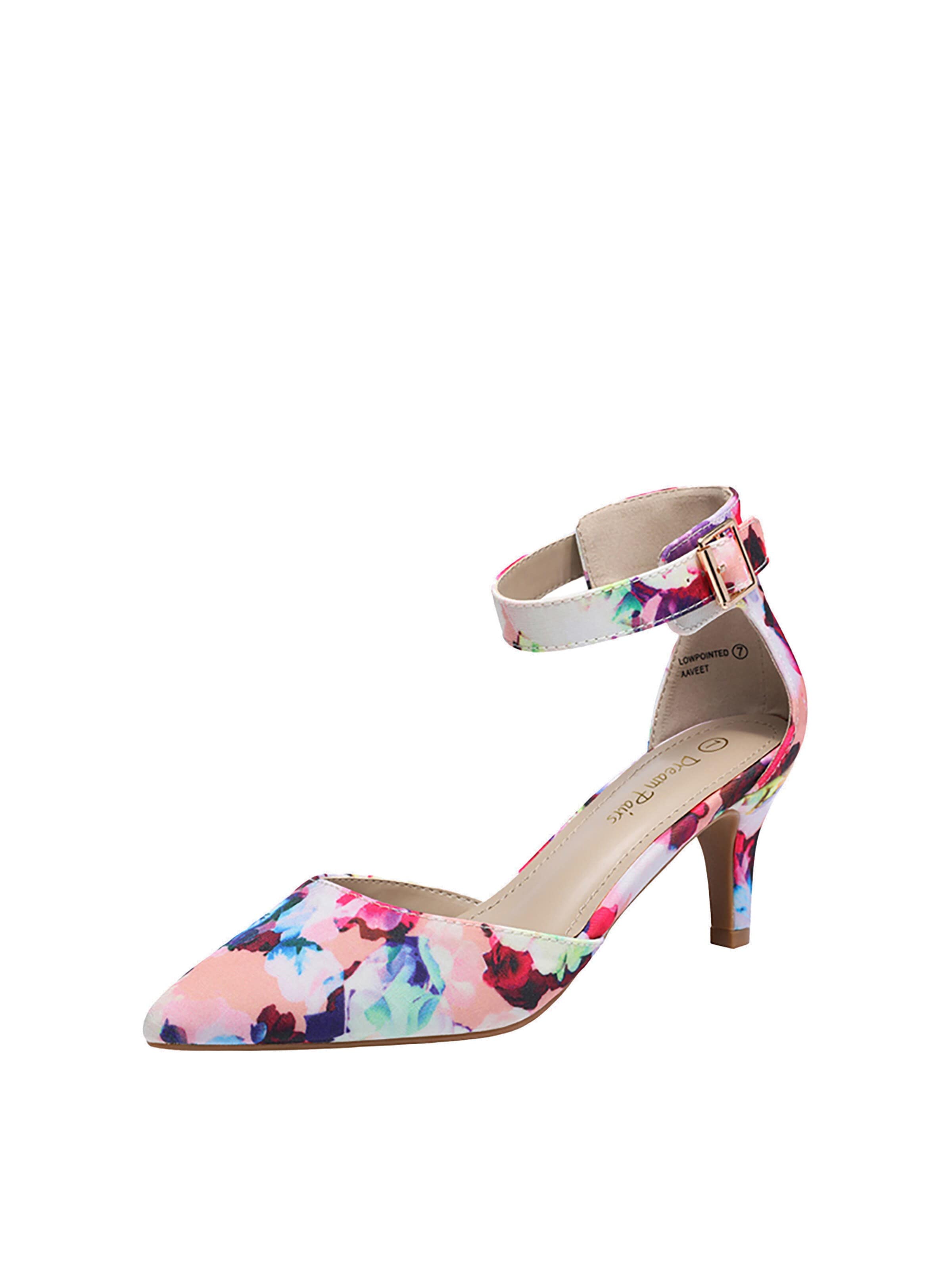 Dream Pairs Pumps in Pink: front
