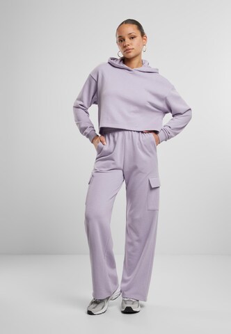 Urban Classics Sweatshirt in Purple